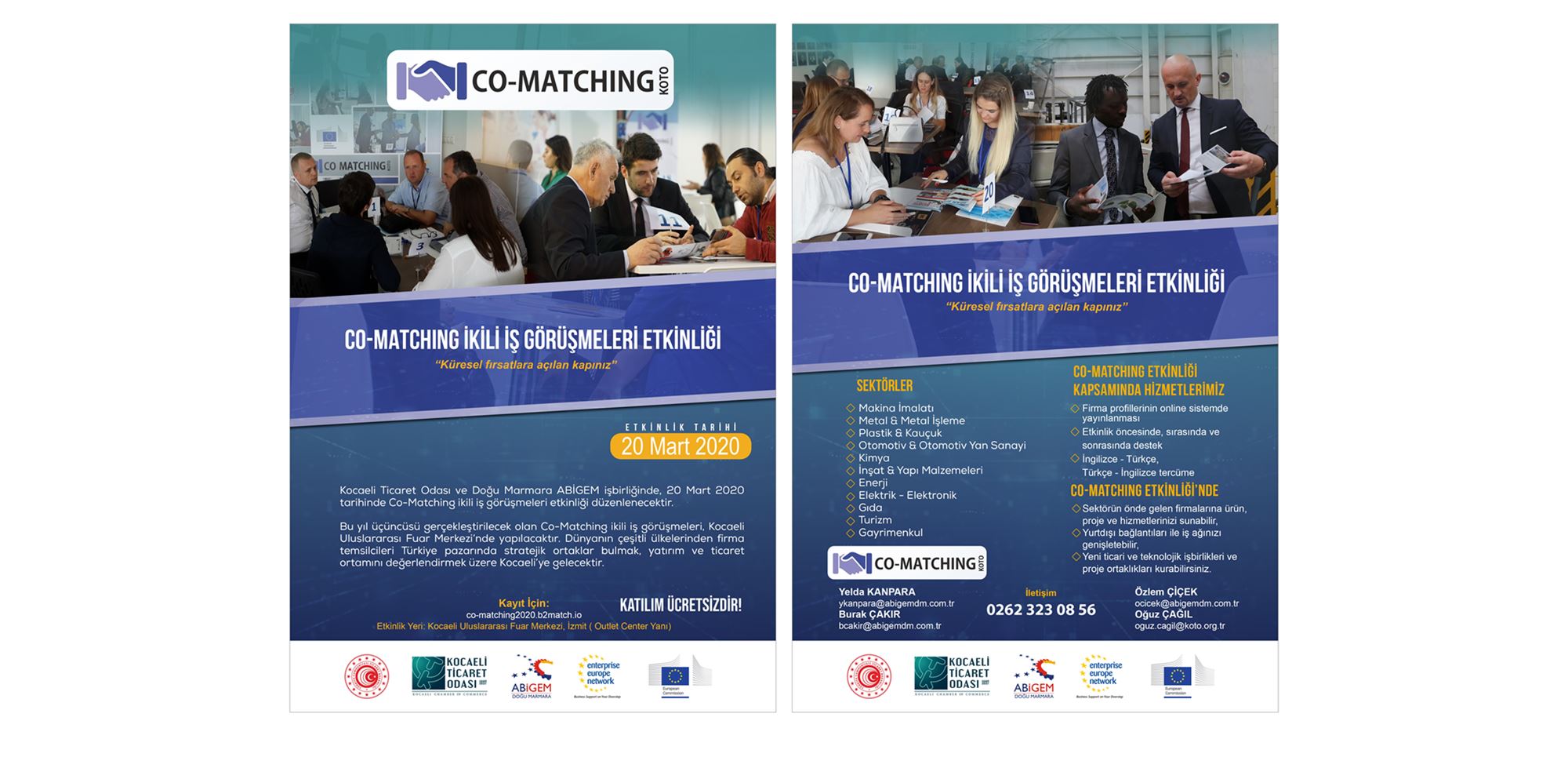 Co-Matching Business Matchmaking Event 	(19th-20th March 2020)