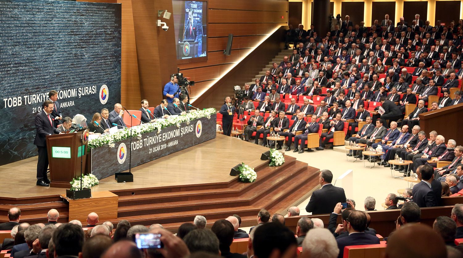 Başkanlar Bulut ve Doğan Türkiye Ekonomi Şurası’na katıldı
